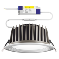 Встраиваемый влагозащищенный светодиодный светильник Сейлинг 30Вт 2700K IP54