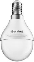 Лампа светодиодная Geniled Е14 G45 8W 4200K матовая
